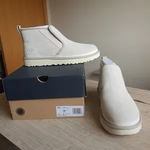UGG | Shoes | Ugg Neumel Minimal Suede Cream Boot Brand New  display picture 3